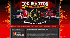 Desktop Screenshot of cochrantonfire.com
